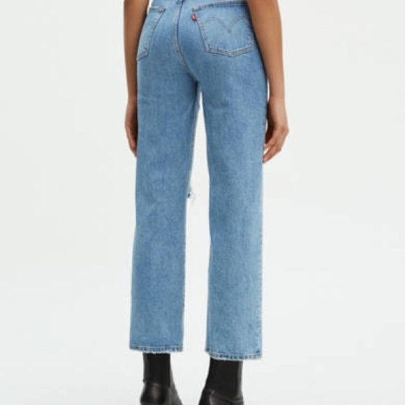Levi’s Ribcage Straight Ankle Jeans – Size 30 - Picture 2 of 8